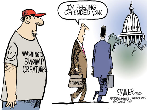 The latest editorial cartoon